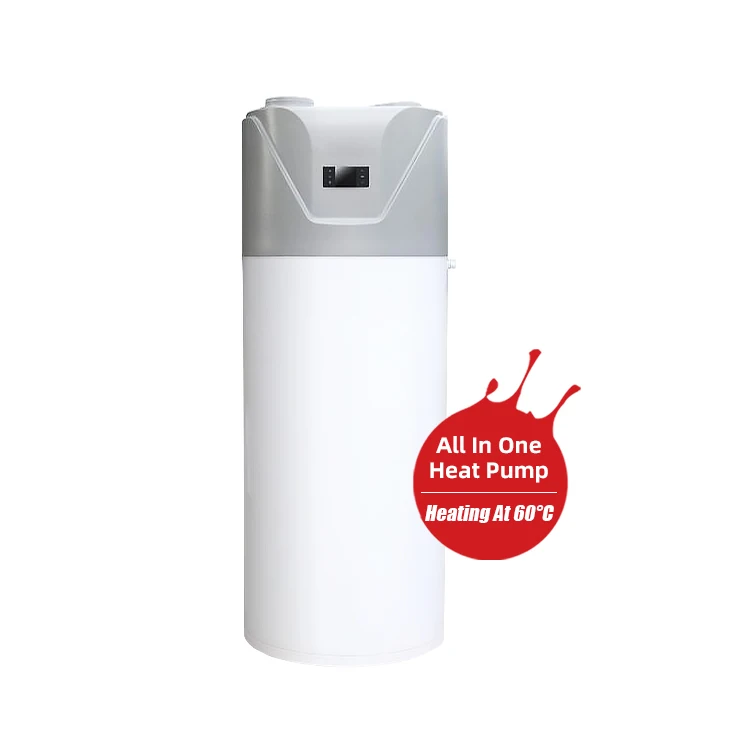 Multifunctional All In One Air Source Heat Pump Water Boiler 3KW 4KW 150L 200L 300L Air Source Heat Pump All In One Water Heater