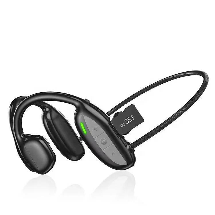 
OEM Dual Mode Music Play Portable Mini Wireless Earphone Handsfree Waterproof Sport MP3 Audio Player with Headphone 