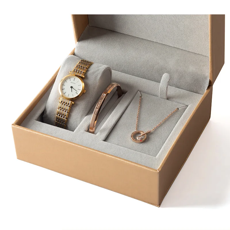 Custom Logo Stock luxury proposal velvet necklace Pendant bracelet jewelry ring box jewelry box velvet box