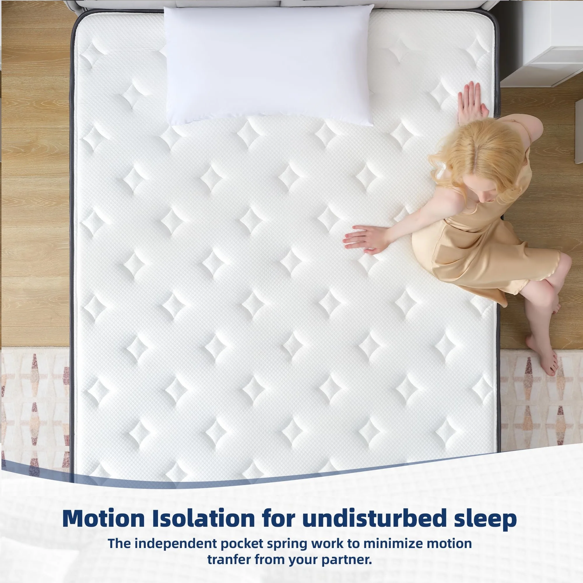 Распродажа матрас из натурального латекса королевского размера с эффектом памяти домашний мягкий пены пятизвездочный для отеля