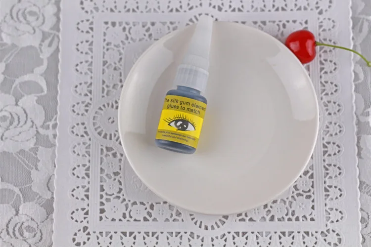 Planting grafting eye lash glue false eyelashes yellow label glue with smell and stimulation practice eye lash glue