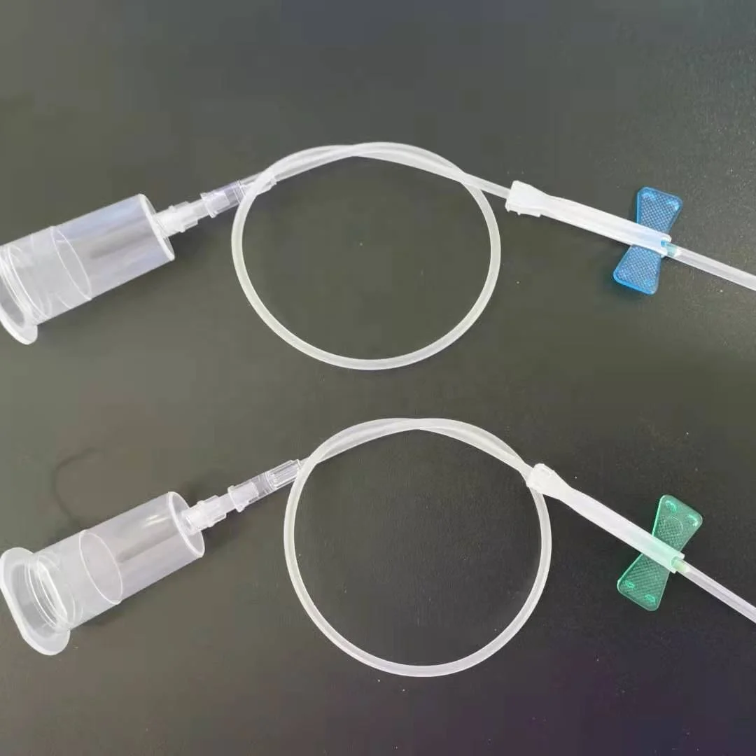 Wholesale Medical Disposable Needle Blood Sampling Butterfly Needle 21G