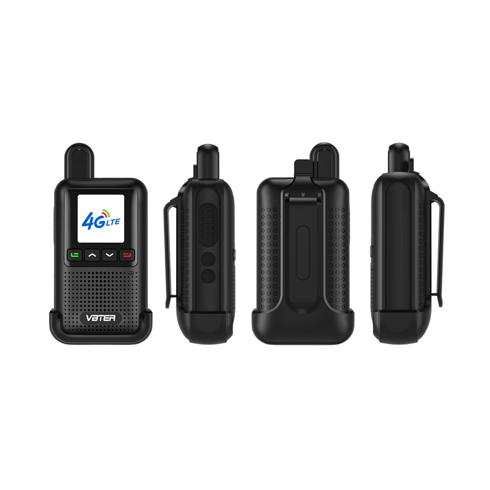 VBTER Global 4G Handheld Walkie Talkie with GPS Rapid Intercom Unlimited Ran 5000km Covera POC Sim Card 15km Talking Ran
