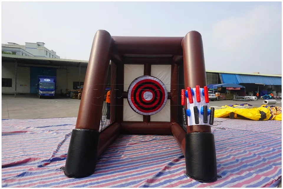 Lilytoys Hot sale USA axe throwing game inflatable inflatable sport games for adult