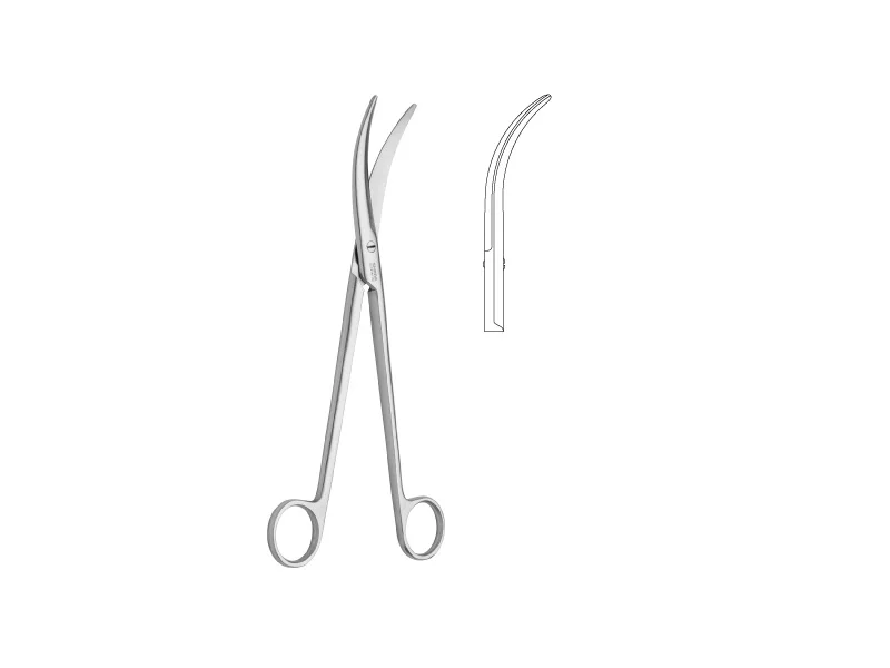 Surgical Instrument Stainless Steel Customized BraunStadler Episiotomy Scissors
