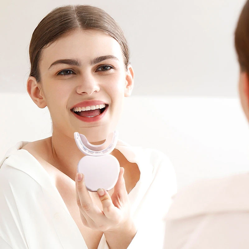 home use dental white Smile Super Bright White Light Led Teeth Whitening
