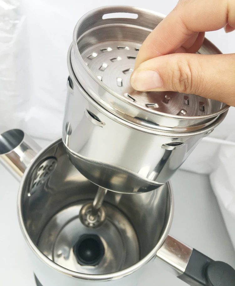 CookmateThe Newest Design Stainless Steel Housing Material and Certificate Used Coffee Machine