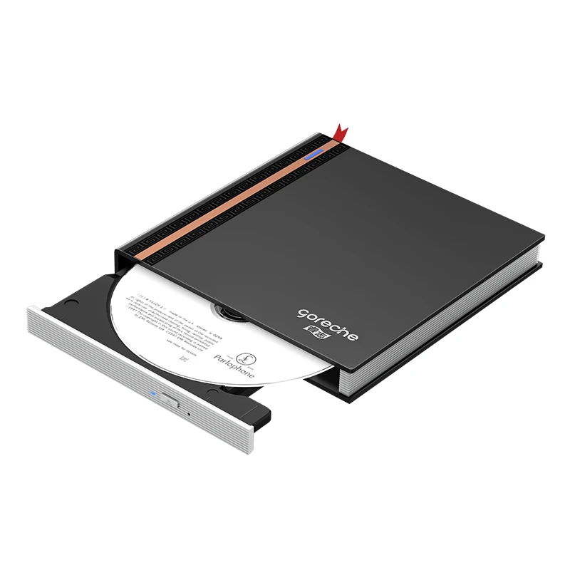 Cost-effective external mobile optical drive DVD CD drive RW Optical Burner Player Writer USB 3.0 Type-c for Computer