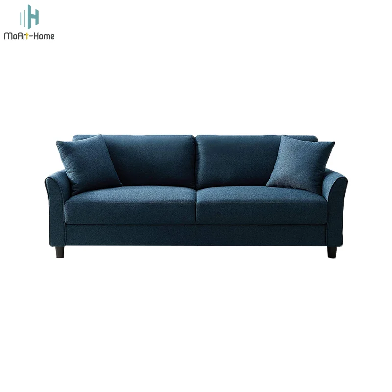 
Funiture Sofa Home Linen Blend Built-in Memory Foam,Flared Arm Design Upholstery Sofa Fabric Set Manufacturer Price 