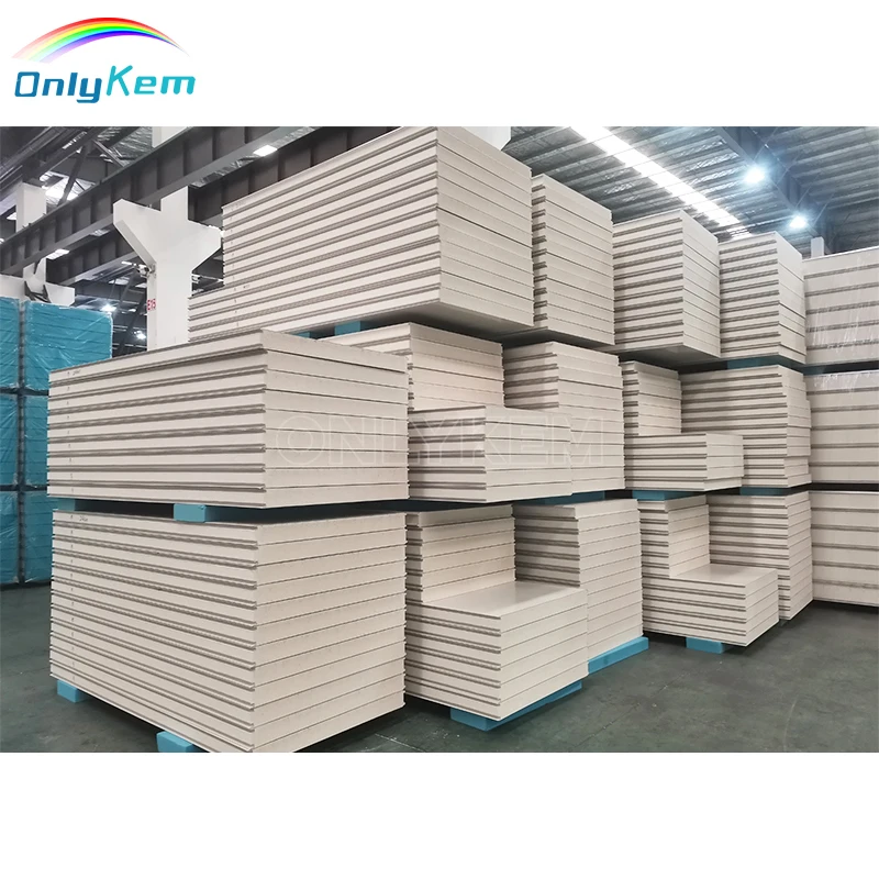 50mm/100mm/120mm/150mm/200mm PU/PIR/PUR Insulated Sandwich Panel For Cold Storage Room