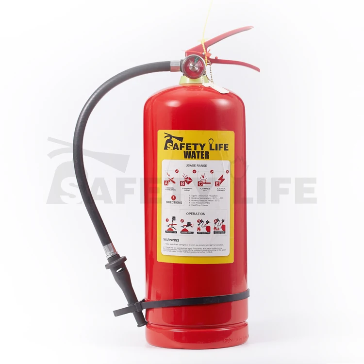 Factory price portable fire prevention 6kg halotron water fire extinguisher