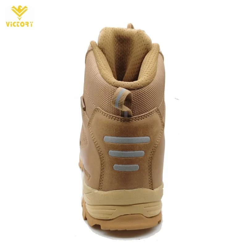 China Men boots for men wholesale desert leather boots,waterproof hiking boots with shoe lace