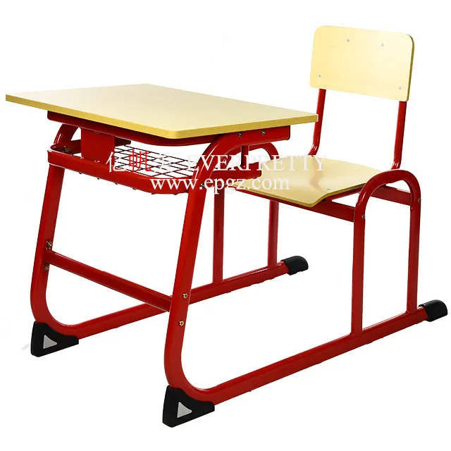 Dubai Plastic Folding Table and Chair Assemble Student Table and Chair