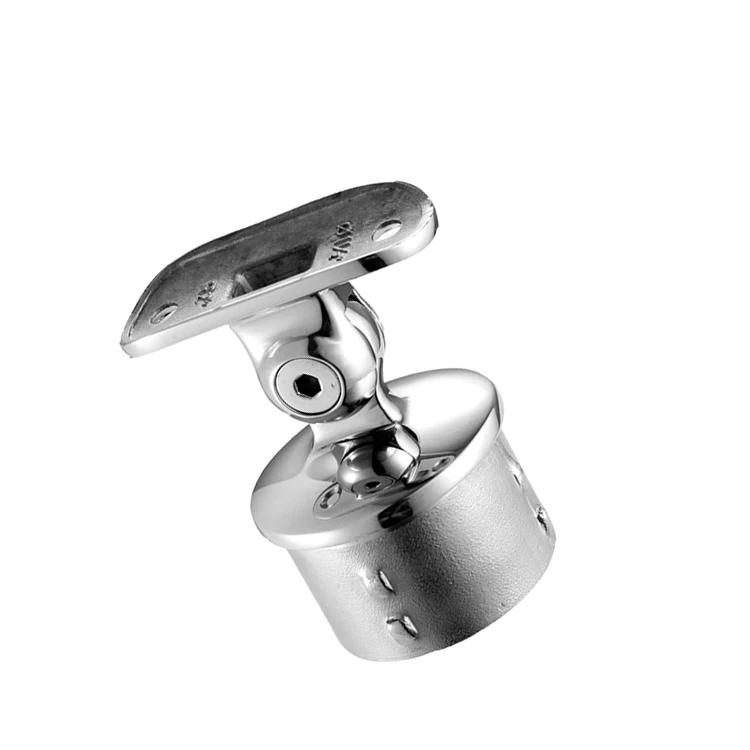 Hot selling China Rail Post Bracket Mirror Polish 304 316 Ss Adjustable bracket For Railing Post