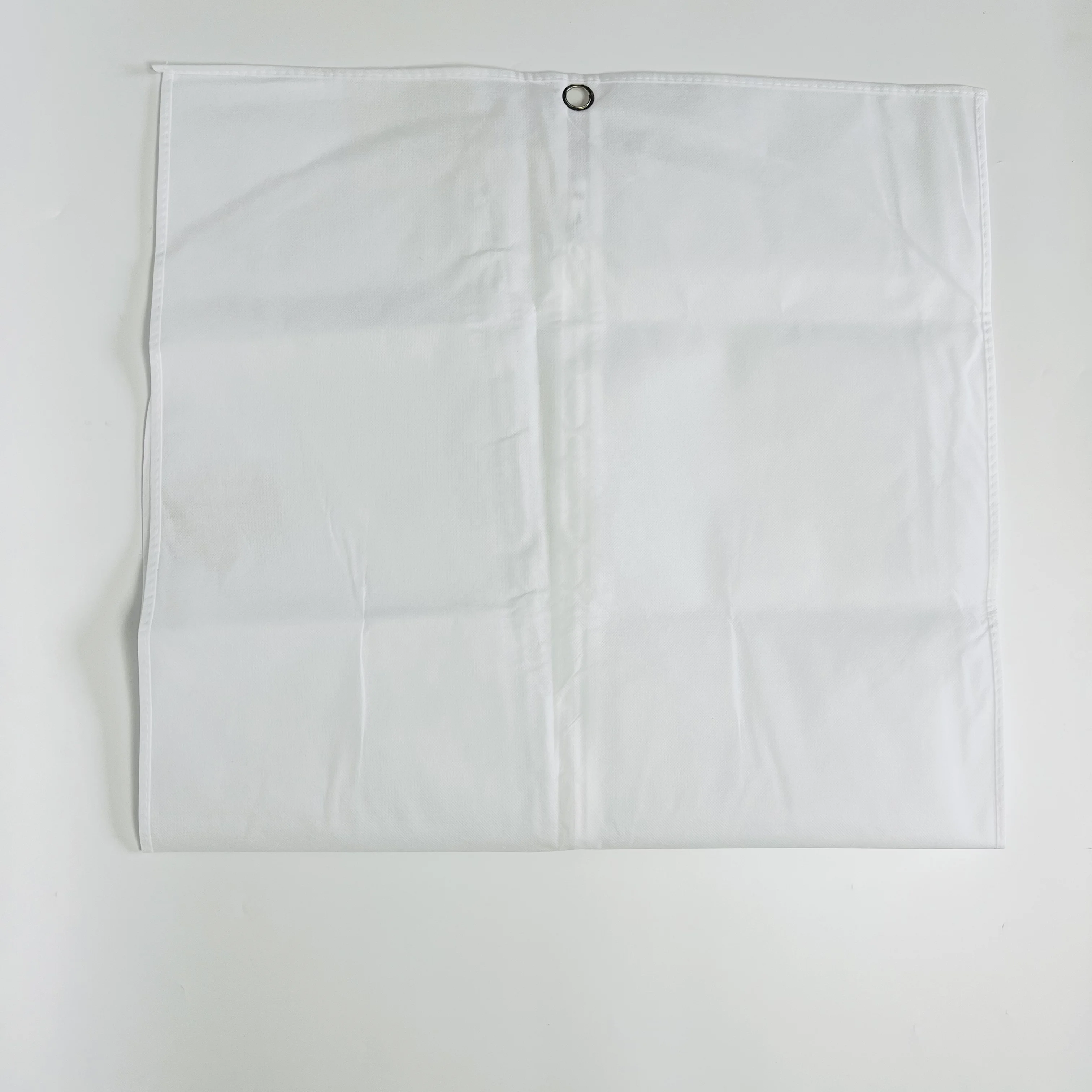 63x112cm Custom High Quality Foldable suit cover garment white nonwoven garment bag