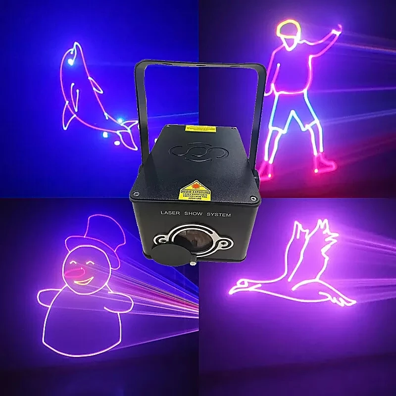 Popular Birthday Party Decorations RGBW Effect Dj Led Beam Moving Head Light Disco Lighting Stage Laser Black Luminous