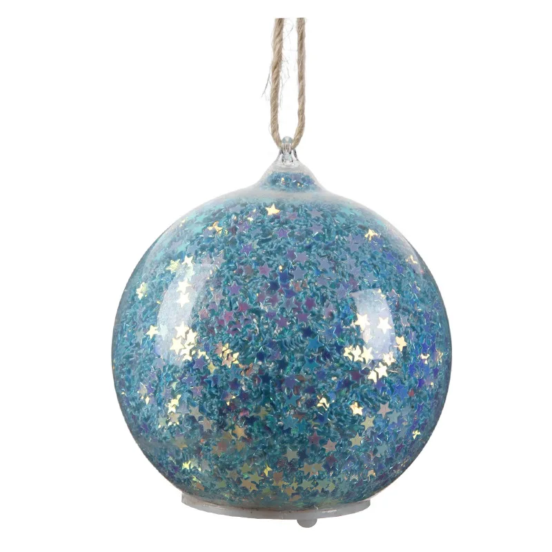 Christmas Painted Ball Window Shopping Mall Christmas Tree Decorations Pendant custom christmas balls led