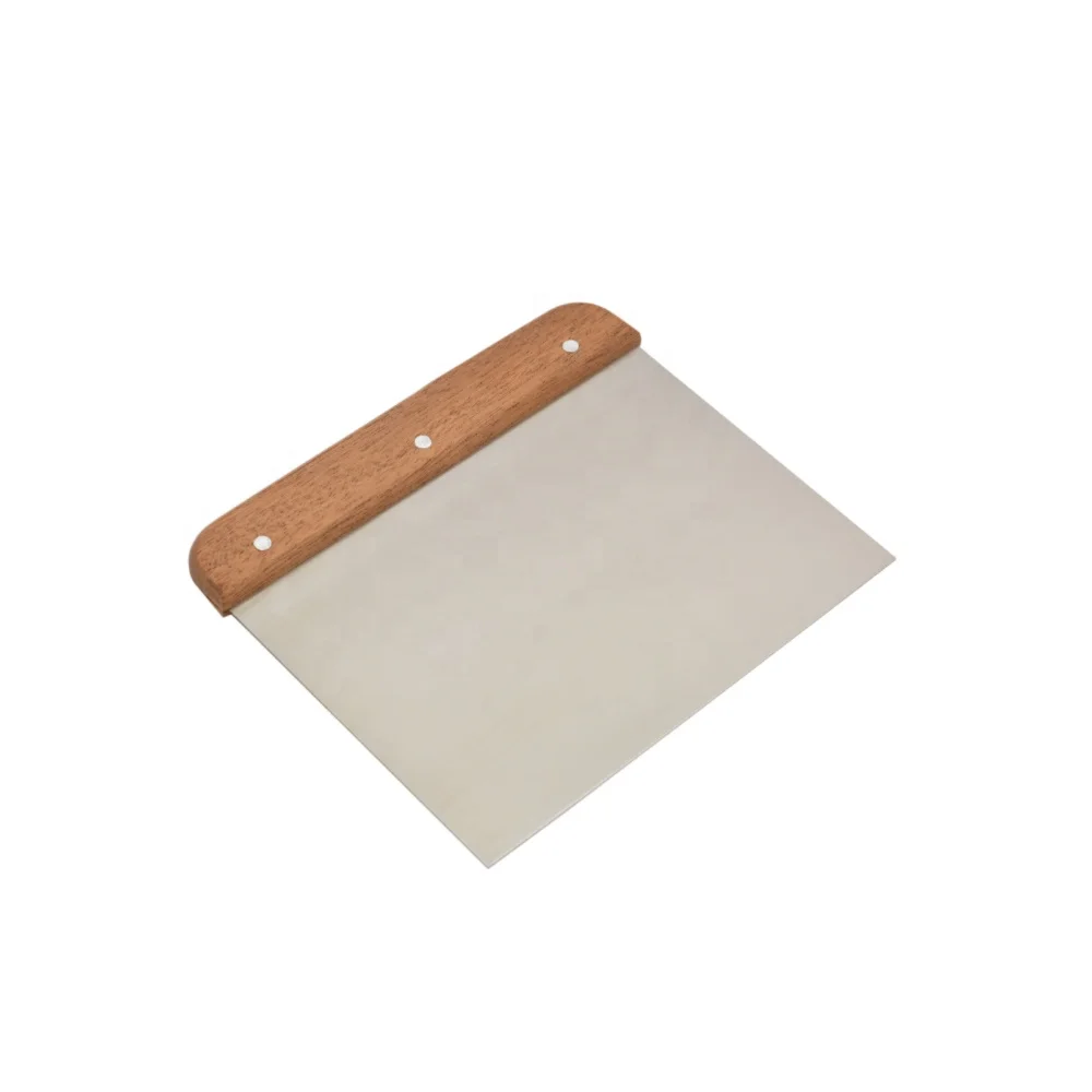 Скребок из нержавеющей стали с деревянной ручкой, набор из 4 ручных инструментов, 2/3/4/5 дюймов