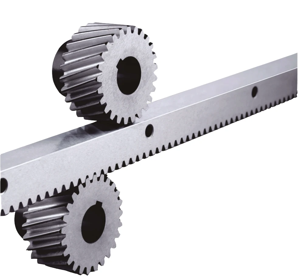 Factory making cheap price high quality S45C steel nylon and plastic helical gear rack for sliding gate