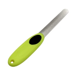 Factory Wholesale LOW MOQ Durable Plastic Handle Pet Nail File