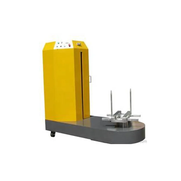 
High quality Wrap film machine airport luggage stretch wrapping machine 