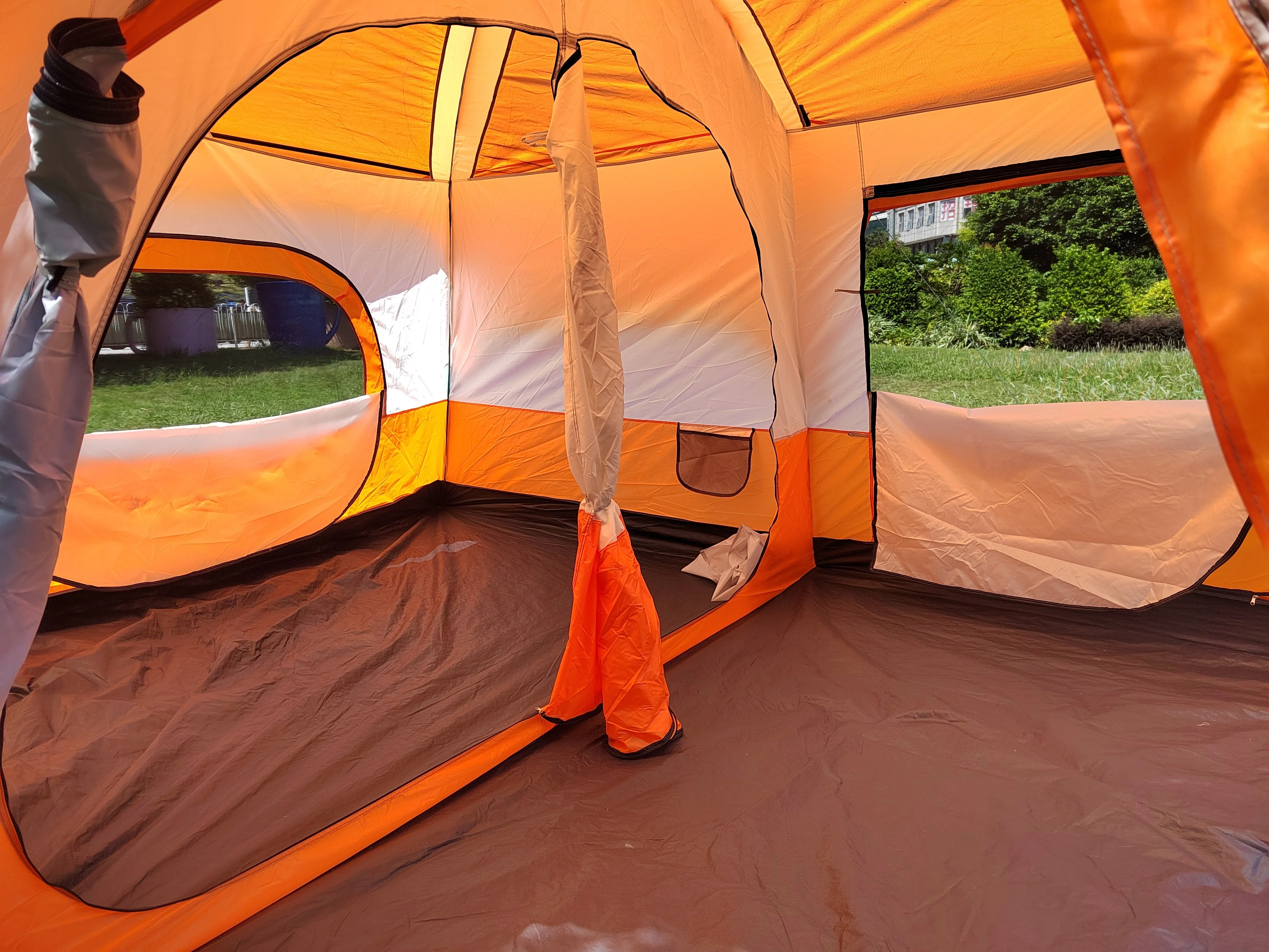 Travel 10-12 Fishing outdoor Oxford other Waterproof wholes buy Camp  Double Mesh 2 Rooms Family Large Tent suppliers HOT CHINA