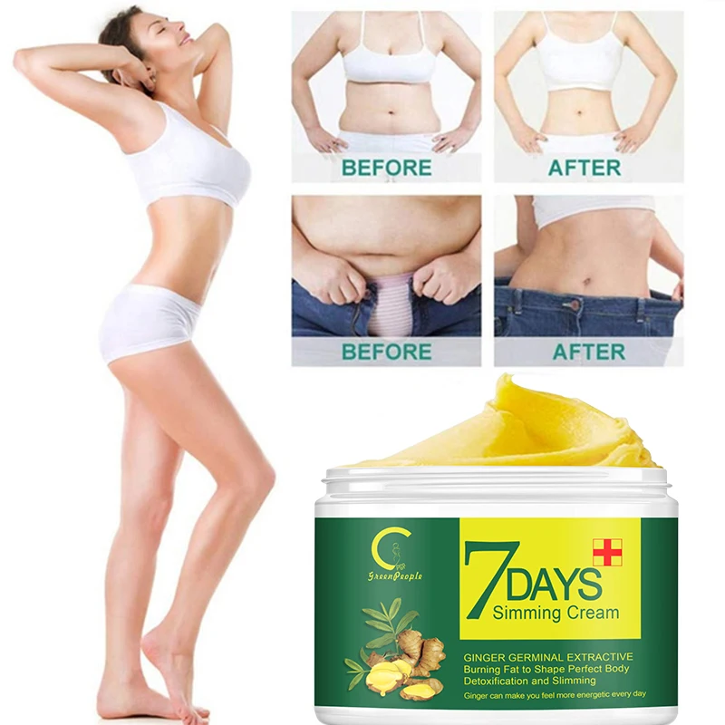 Имбирный крем для похудения 50 мл ускоряет сжигание жира горячий гель укрепляет талию формирует фигуру