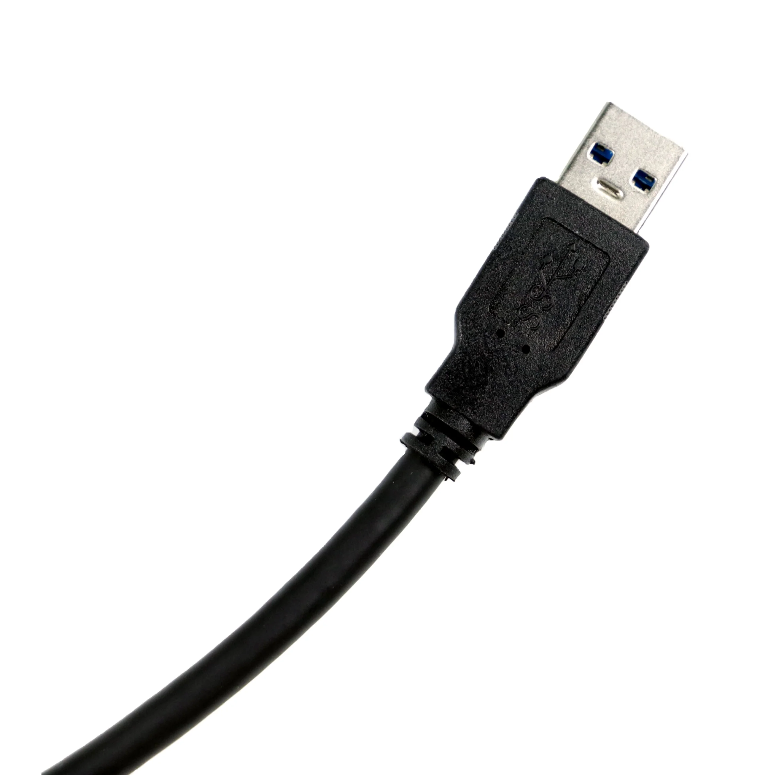 120CM Black USB Port To 2.5mm - 5.5mm 5V DC Barrel Jack Power Cable USB Lock Connector