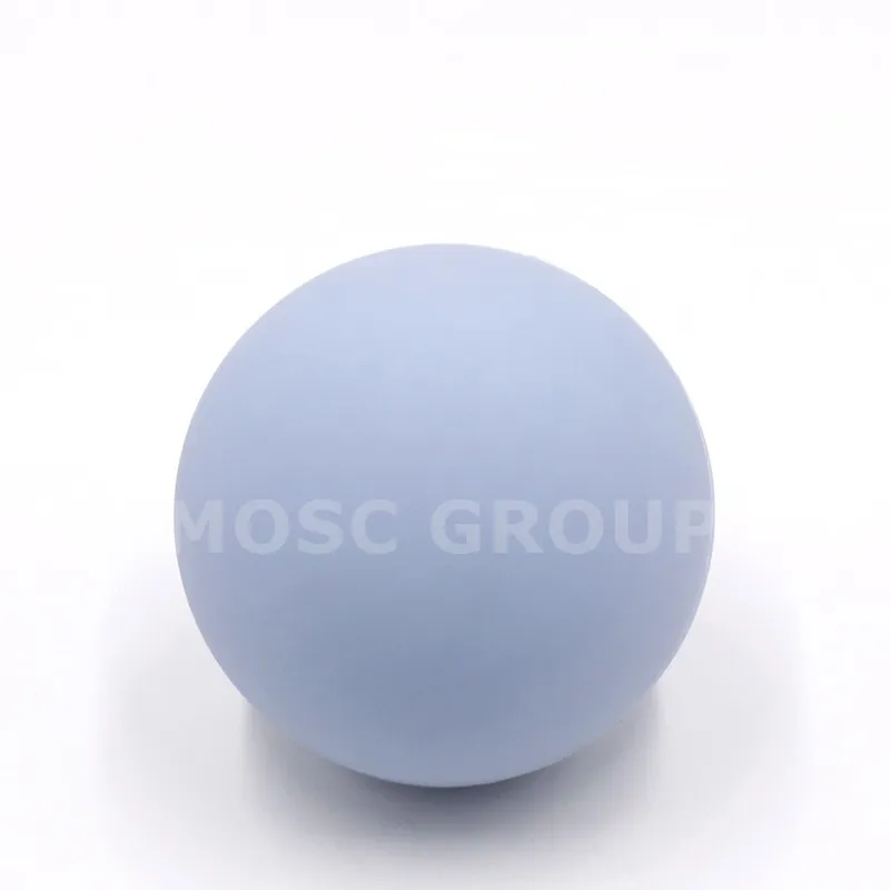 6.3cm Durable Yoga Pilates Physical Natural Rubber fitness Customized Logo marble color massage Lacrosse ball