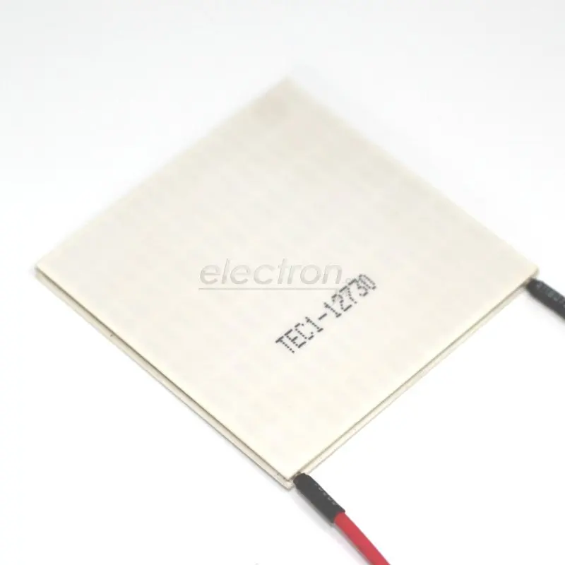 Temperature control 33.4W Qmax 40*40mm white TEC1-12703 thermoelectric cooling peltier heatsink module