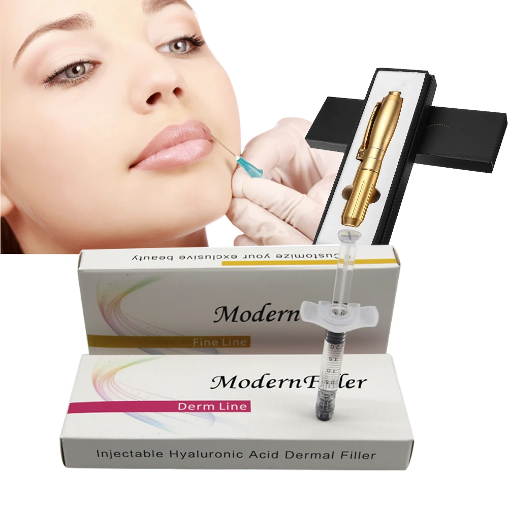 
2ml Factory Anti aging hyaluronic acid dermal filler hydrogel butt injections for sale 