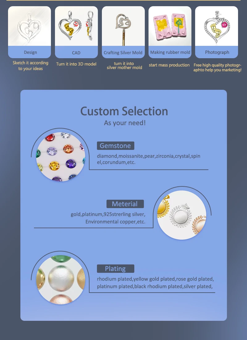 Grace Horse Shoe Horseshoe Silver 925 Chain Necklace