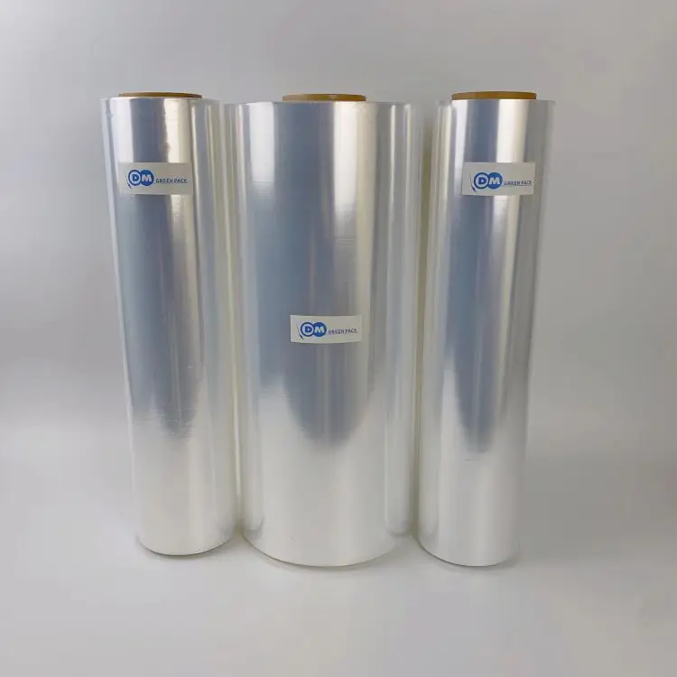 Environment Friendly PCR (Post Consumer Recycled) Polyolefin Pof Heat Shrinking Films Shrink Wrap Film Wrapping Roll