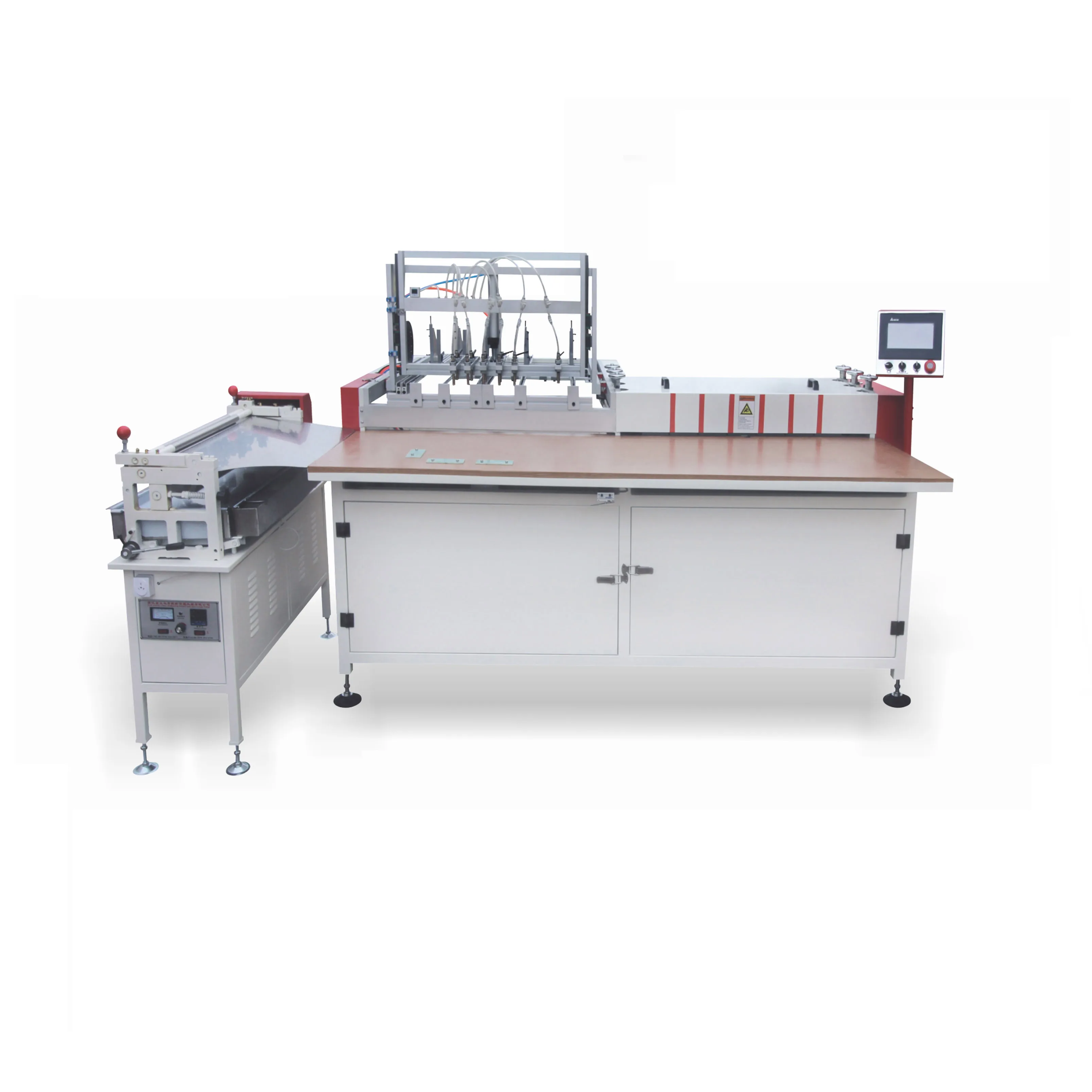 PKC series Innovo semi-auto double station book case hardcover book cover making forming machine