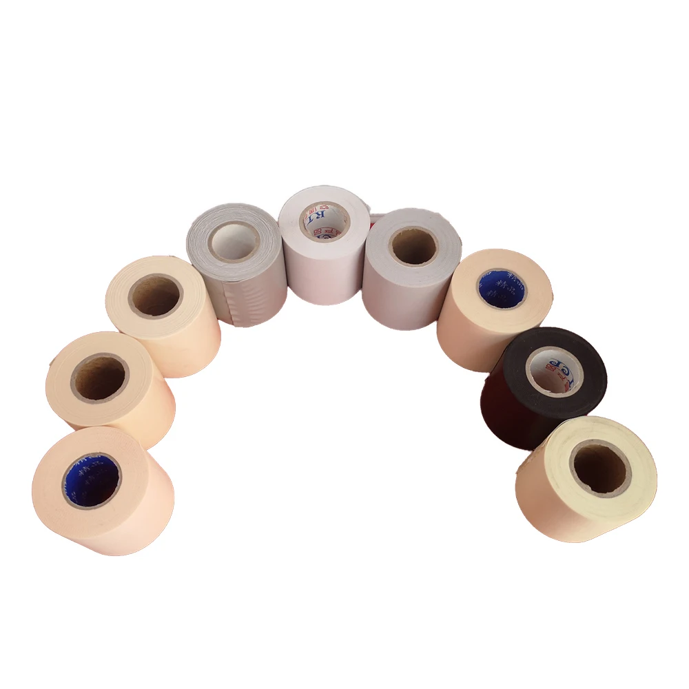 High Quality Non Adhesive Installation Air Conditioner Pipe Wrapping Roll Tape for HVAC Pipe PVC Duct Without Glue