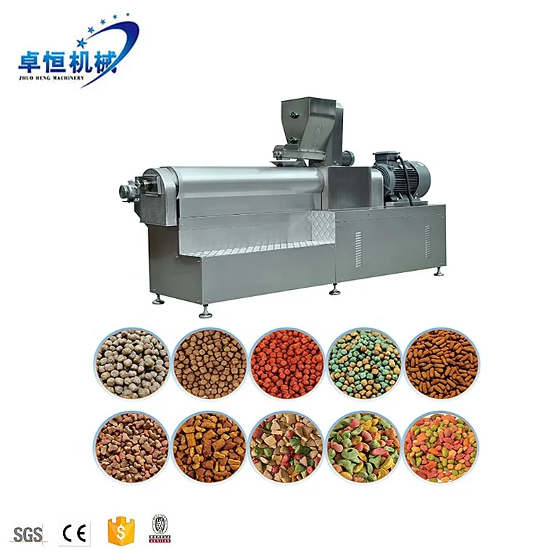 Hot sale multi-functional automation pet/dog/cat food making processing machines production line
