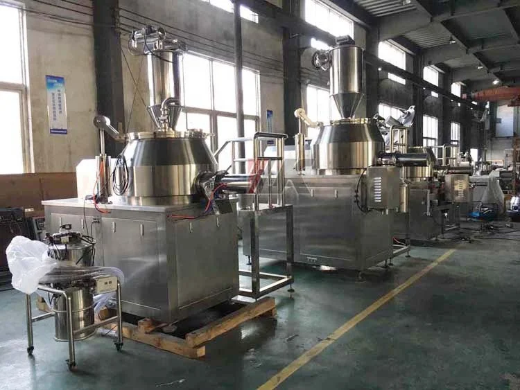 
HLSG-200 Automatic Rapid High Shear Mixing Granulator Oscillating Granulator for Wet Type Powder 