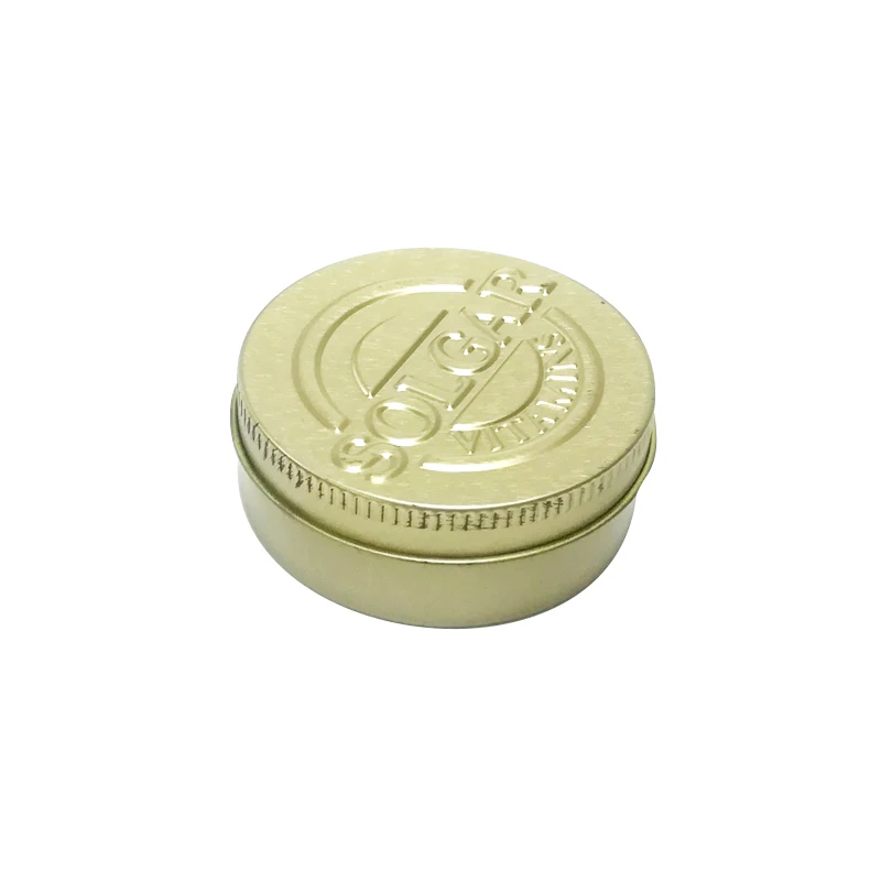 vitamin tin pocket supplement tin capsule metal box