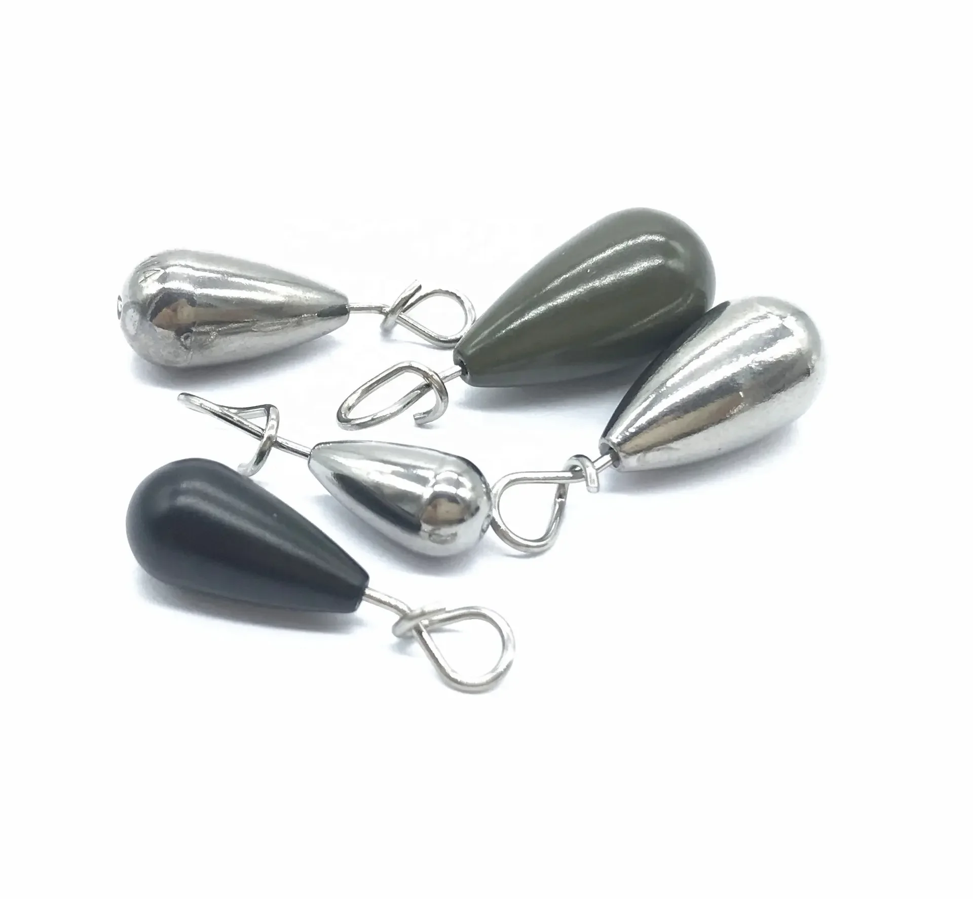 Sea Fishing Weight 1.3g 1.8g 2.7g 3.5g 5.3g 7g 8.8g 10.5g 14g 21g Tungsten Fishing Sinker Tear Drop Shot Weight