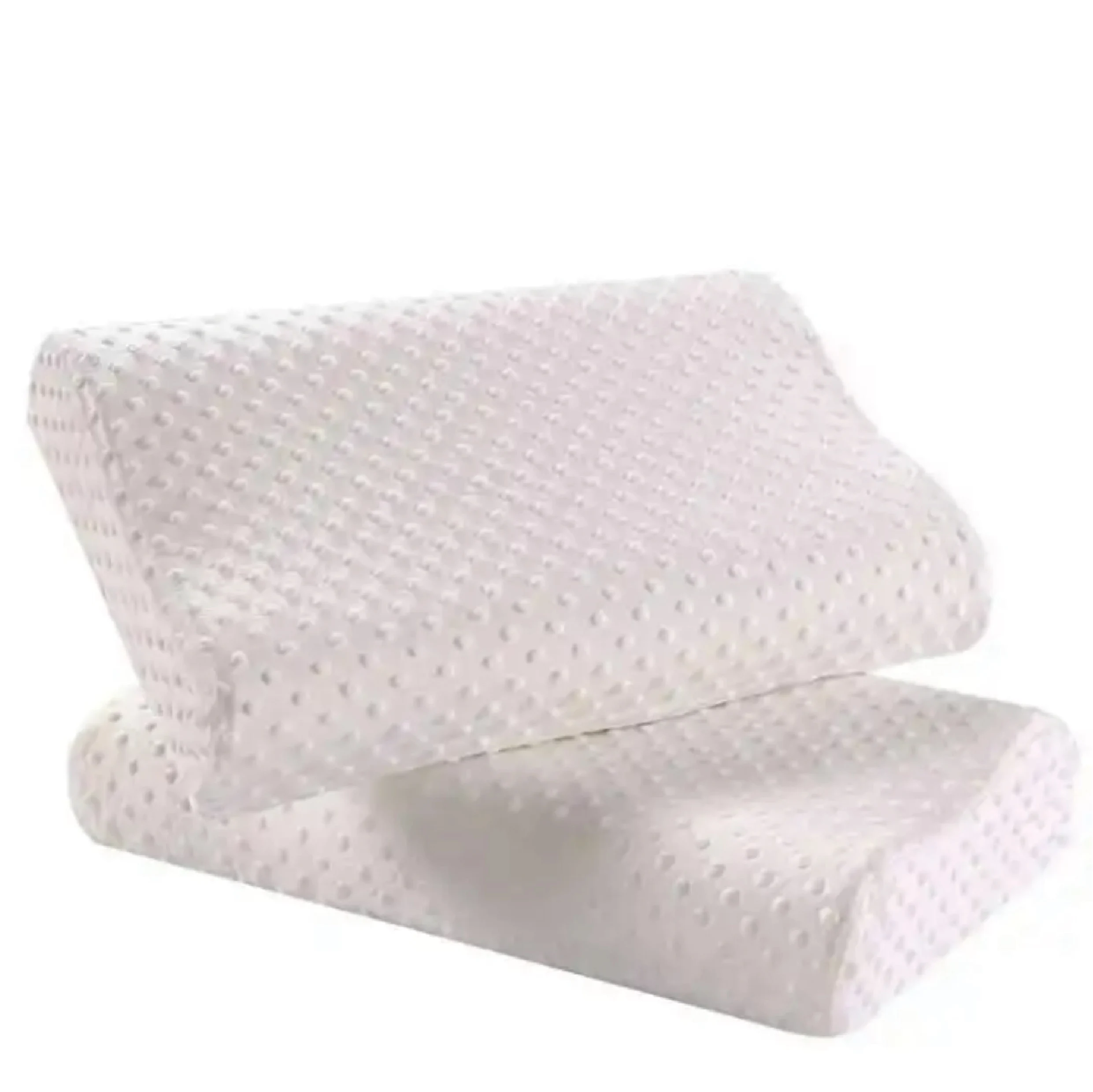JOURM Ergonomic Slow Rebound Pillow of Memory Foam Good Head Neck Shoulder Support Healthy Sleeping Cotton Velvet Pillow