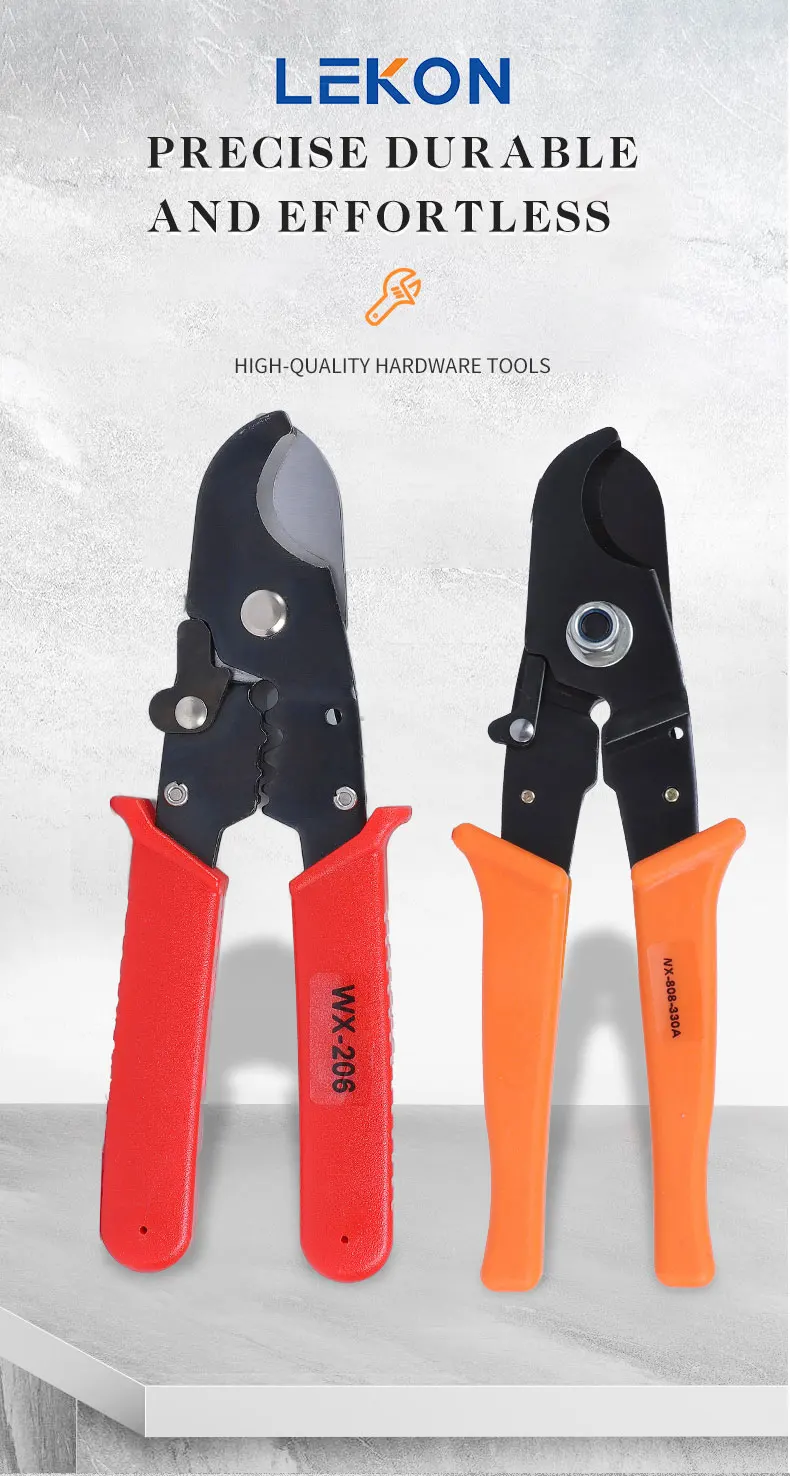 WX-206/808-303A/065/GS11 Hot sale cable cutter for cutting cables pliers tools cable cutter wires