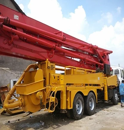 Used good working condition Japan ISUZU 43m good condition Concrete Pump
