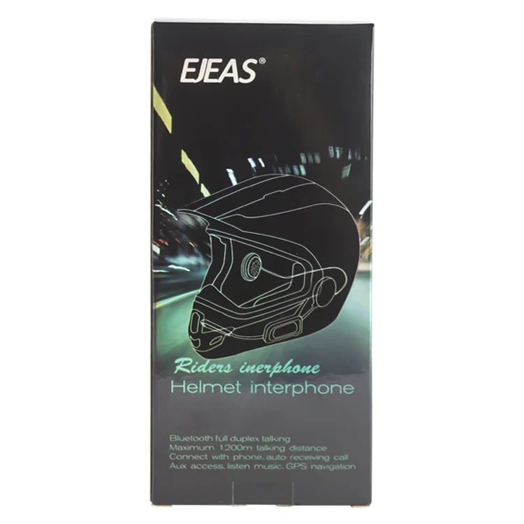 EJEAS V6 pro full duplex intercom headset  800M motorcycle bluetooth helmet intercom