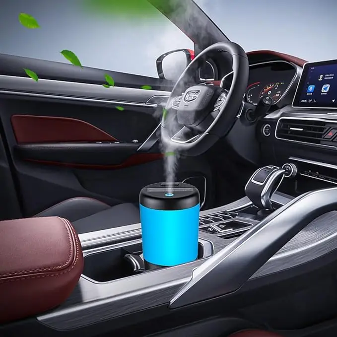 USA Warehouse Low Price Sales Car Mounted Aroma Diffuser Car Air Humidifier Silent Essential