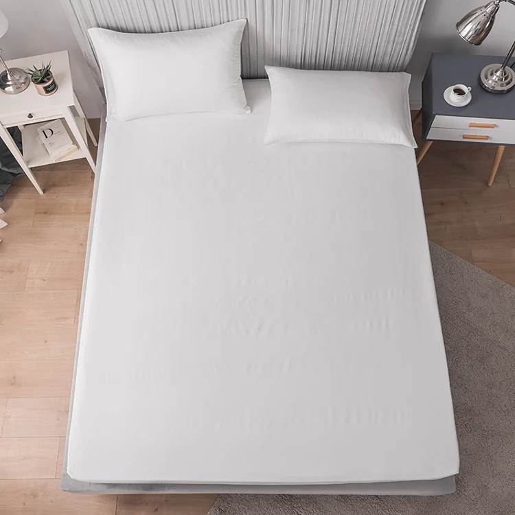 Hotel fitted size online sale 100% cotton bed sheets from china supplier