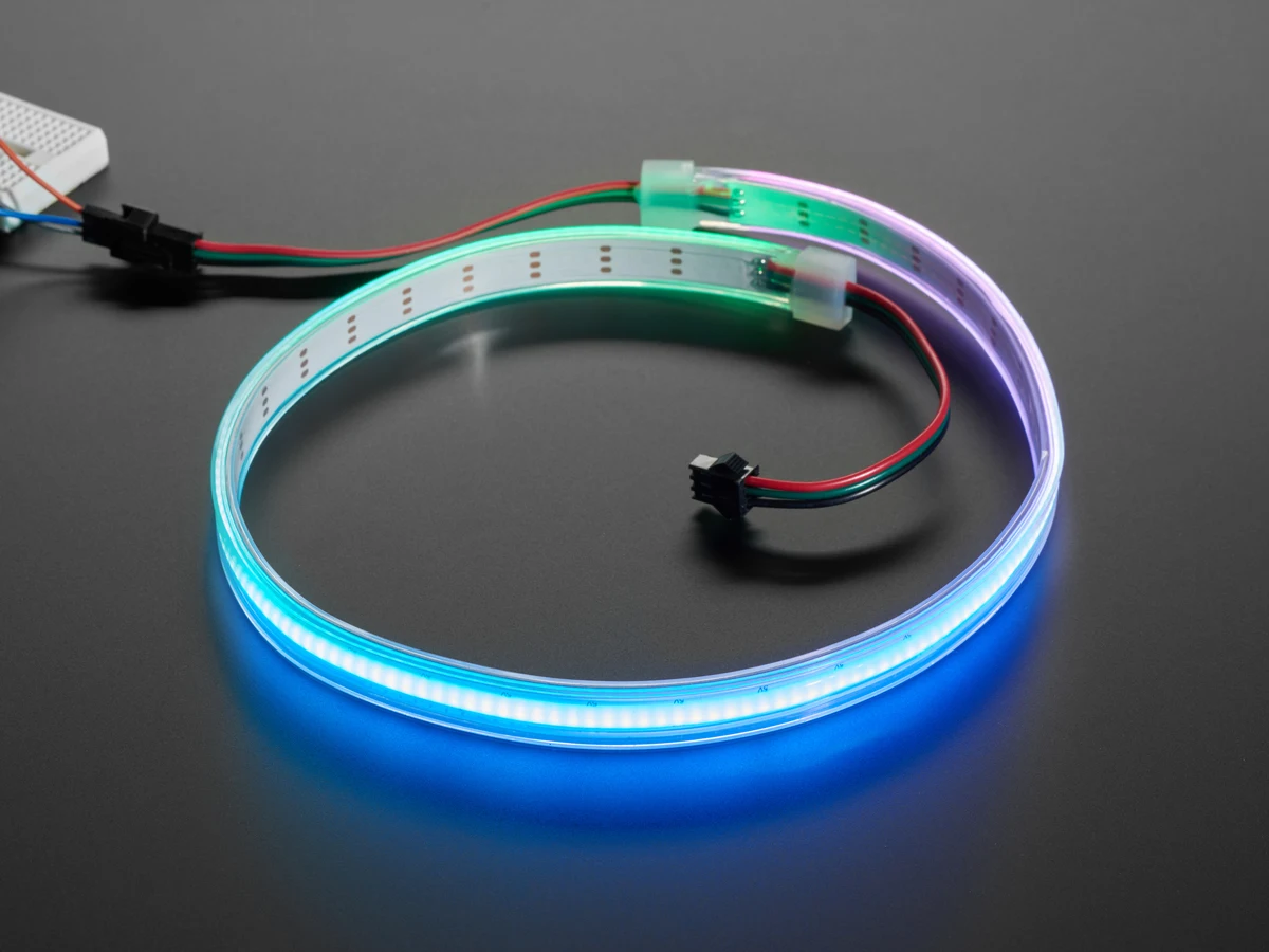 Dream Color FCOB SPI RGB IC Светодиодная лента RA90 720 Светодиоды высокой плотности гибкая COB WS2811 адресная цифровая светодиодная Пиксельная