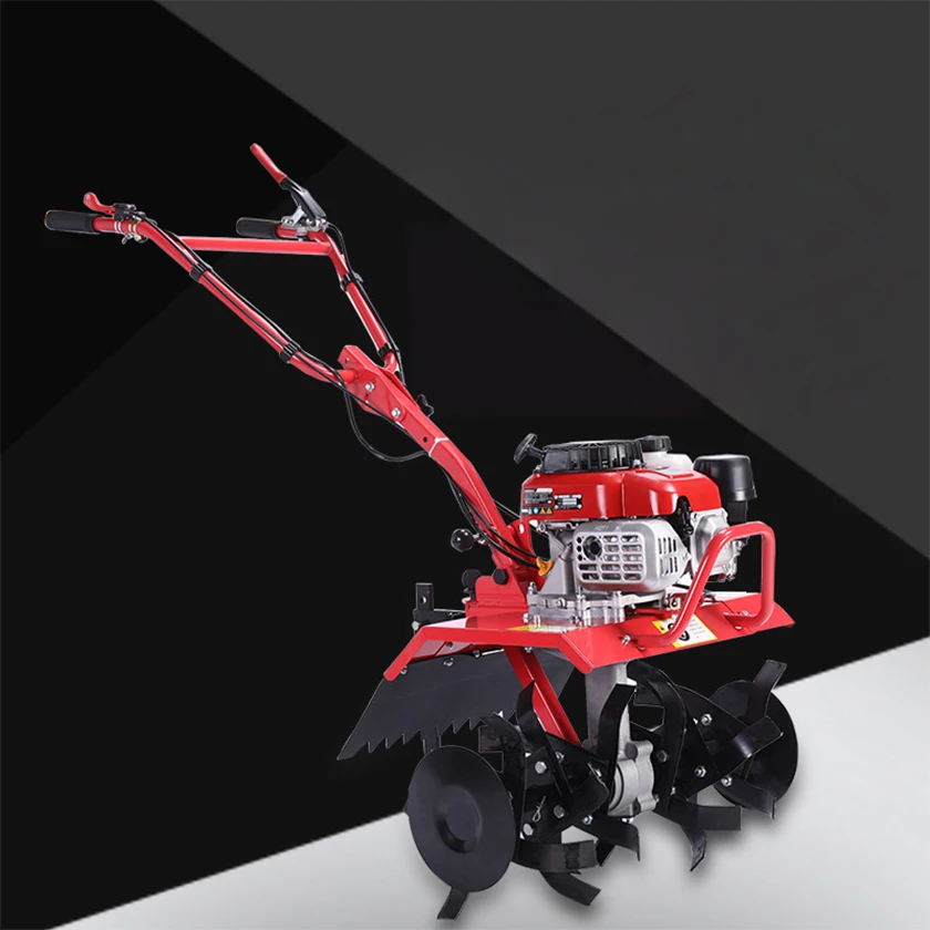 Manufacturer Hot Selling Soil Micro Tiller Cold Four Stroke Small Rotary Tiller