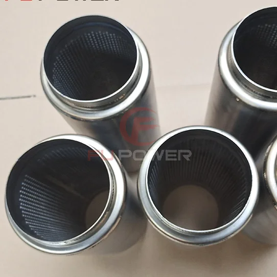 Racing Car Auto Universal Exhaust noiser Muffler Bass Sound Burnt Titanium Big sound Round Canister Car sport Tail Pipes Muffler