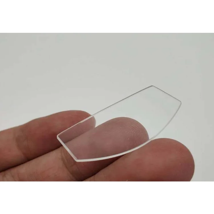 
Watch sapphire glass lens double bridge wine barrel glass toughened glass processing factory 