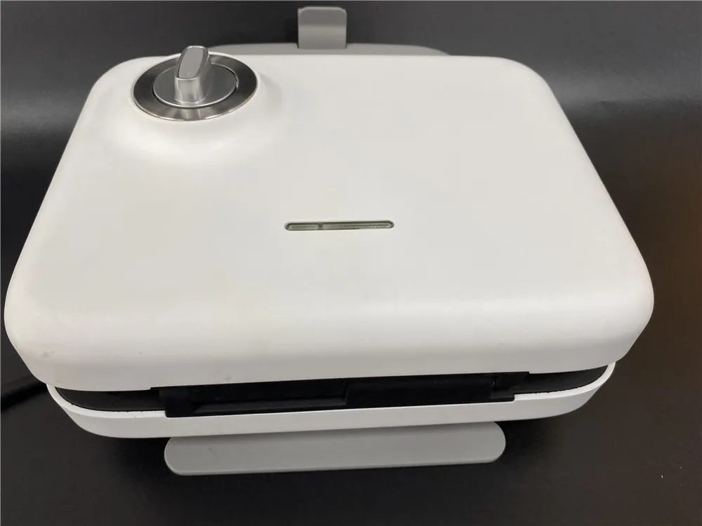 
electric 2 slice non-stick sandwich maker with timer 
